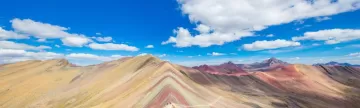 Rainbow Mountain hike in Peru