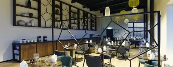 Dining area at Fosshotel Glacier Lagoon