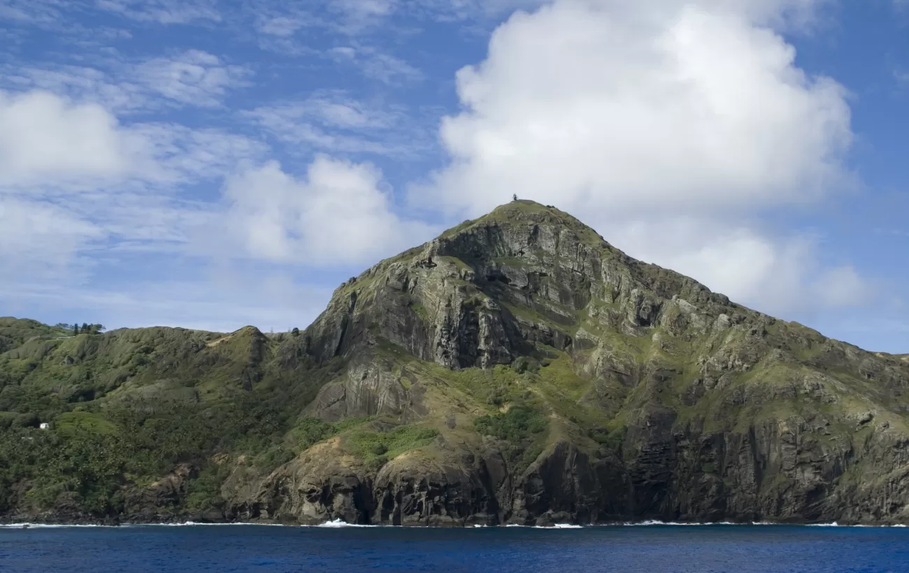 Pitcairn Island in the South Pacific