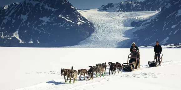 Dogsled and heli adventure