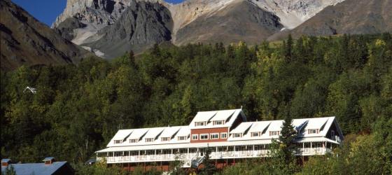 The lodge setting