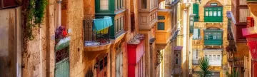Explore the colorful city of Valletta
