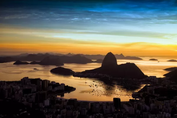 A new day begins in Rio de Janeiro