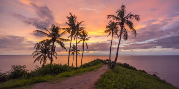 Balinese sunset, Indonesia