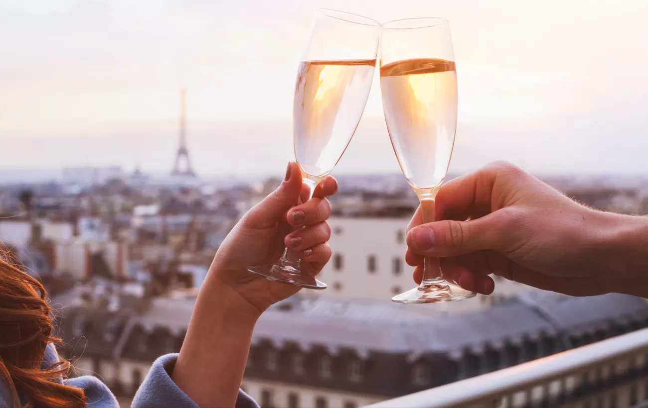 Champagne in Paris