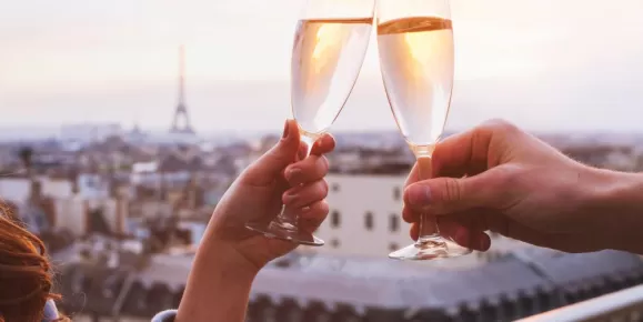 Champagne in Paris
