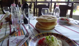 Lunch in Veliko Tarnovo, Bulgaria