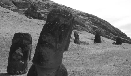 At Peace-The Moai Quarry