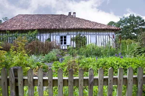 Farm and garden in southern France