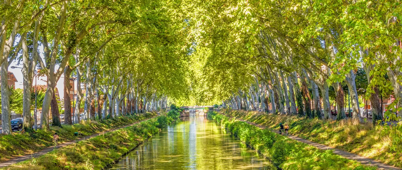 Canal du Midi in France