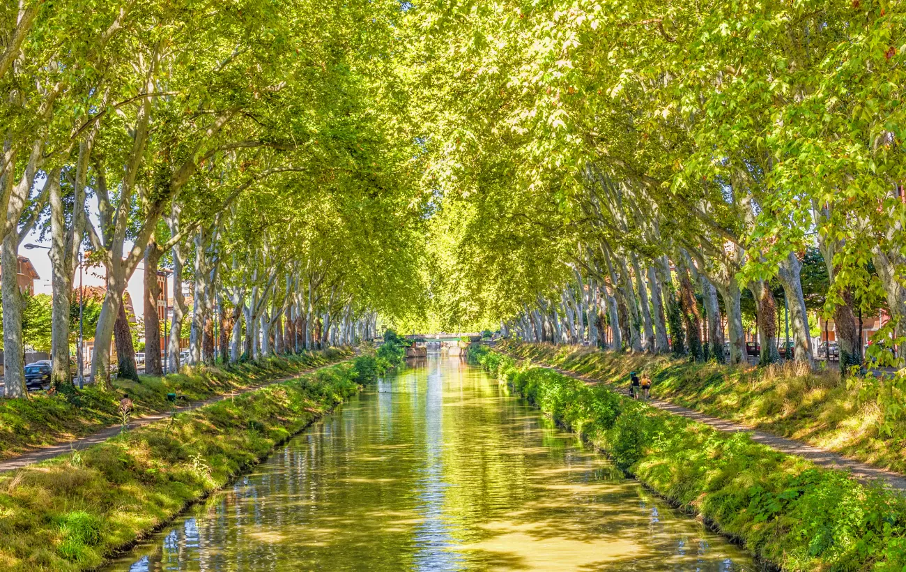Canal du Midi in France