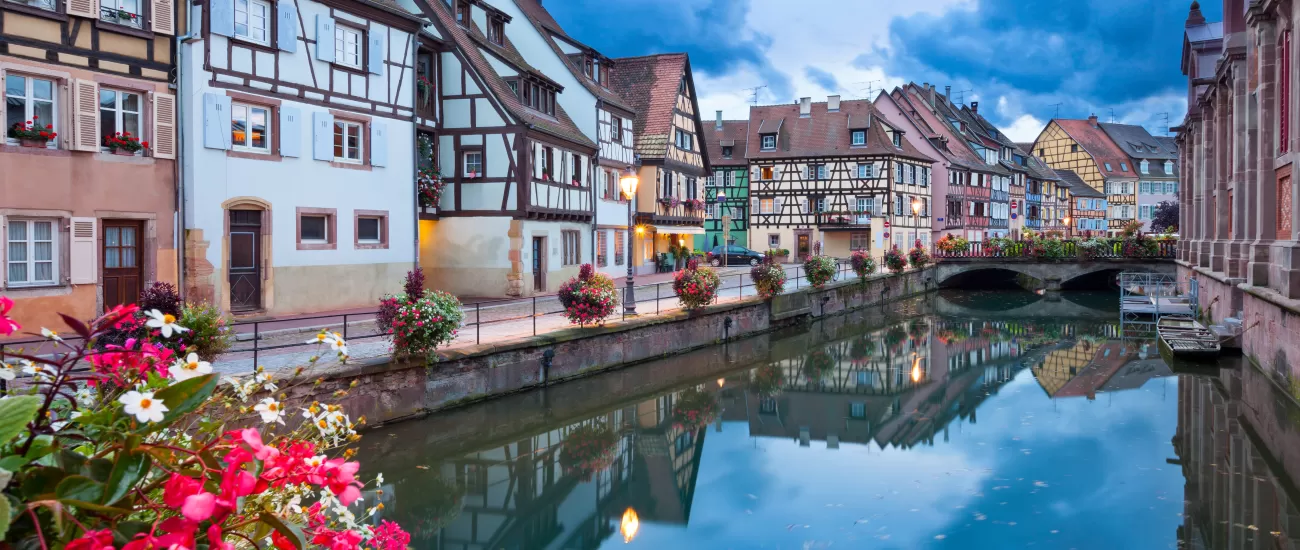 Petite Venise quarter of Alsace