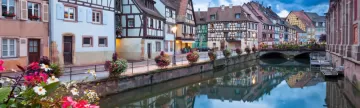 Petite Venise quarter of Alsace