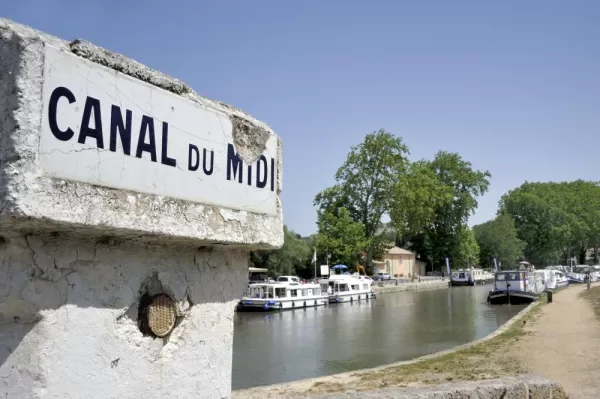 Canal du Midi in France