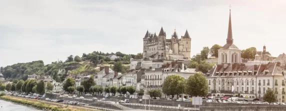 Saumur in Loire Valley