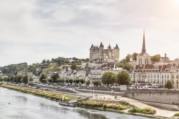 Saumur in Loire Valley
