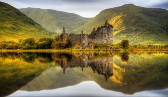 Kilchurn Castle in Scotland