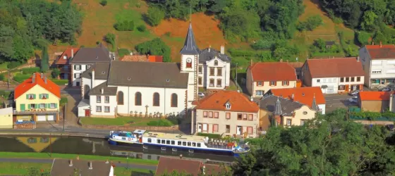 Panache cruising through a beautiful Europian village