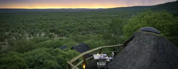 Spend a romantic evening dining privately at Ongava