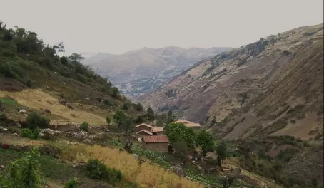 Beautiful Peruvian countryside