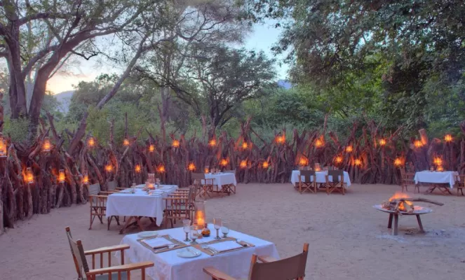 Unforgettable dinner experiences at the &Beyond Lake Manyara Tree Lodge
