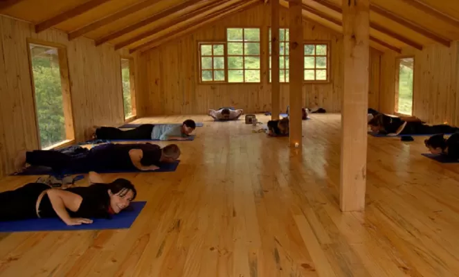 Wonderful yoga session