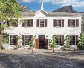 The front facade of the Vineyard, Cape Town