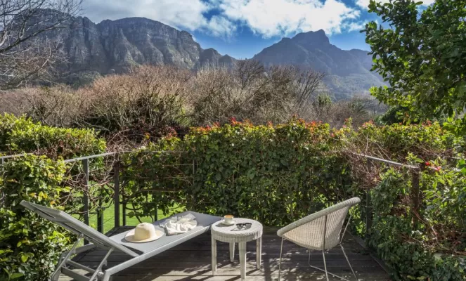 Enjoy breathtaking views of the back of Table Mountain