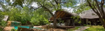 Chapungu's common areas blend with the natural surroundings