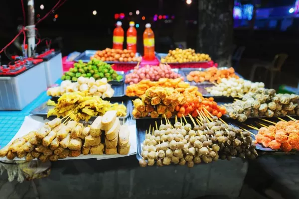 Street food in Southeast Asia