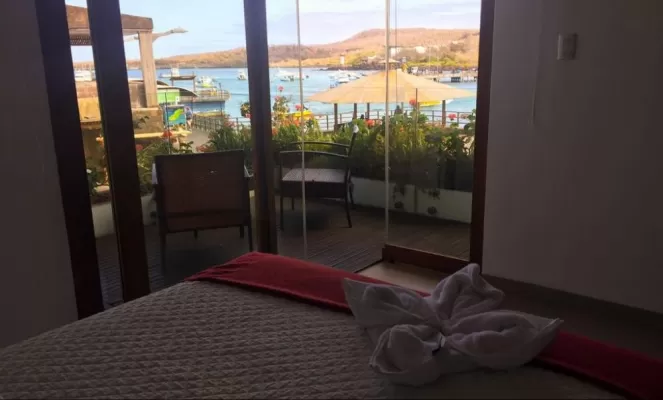 Wake up to the spectacular Galapagos sun during your stay at Galapagos Sunset Hotel