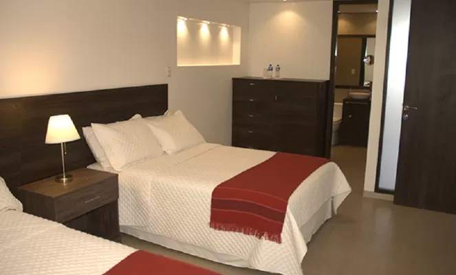 Comfortable and fully equipped rooms at the Galapagos Sunset Hotel