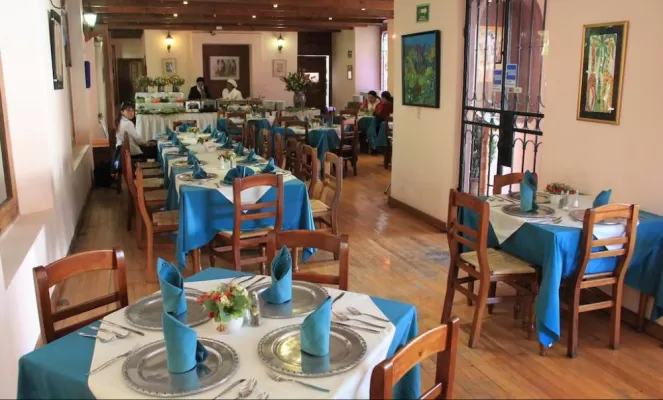 International, traditional and local cuisine is freshly prepared in the restaurant