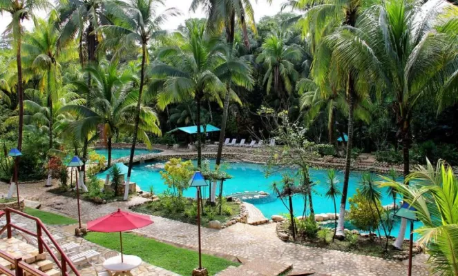 Immerse yourself in the beauty of tropical Hotel Chan-Kah