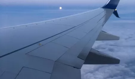 Up, up, and away! The view from my flight out of Atlanta to Quito