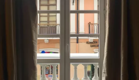 View from room at Casa Gangotena