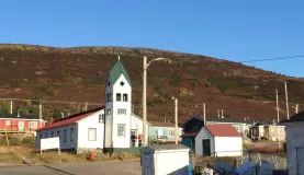 Arriving in Nain
