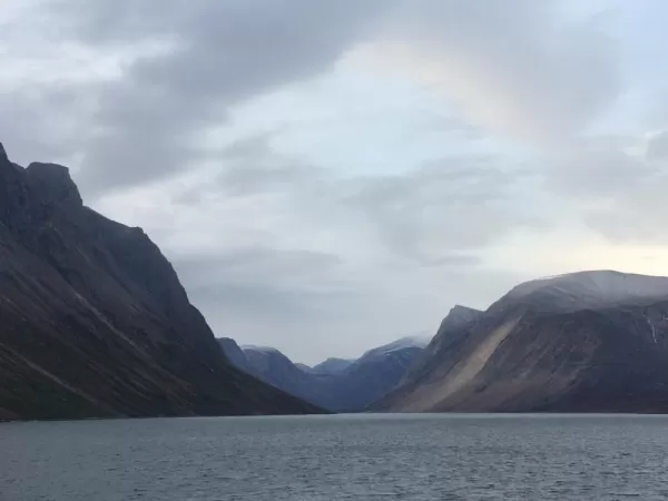 Fjord cruising, Torngat Mountains National Park