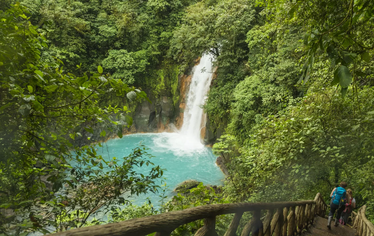 Discover stunning waterfalls in the jungle