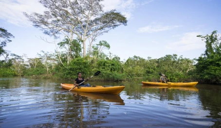Kayaking the waters of Costa Rica