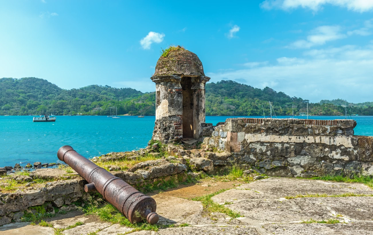 Ruins at the Fortress of Santiago
