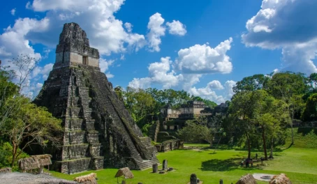 Explore the complex of Tikal