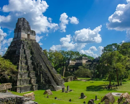Explore the complex of Tikal