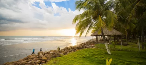 Relax along Nicaragua's beautiful beaches