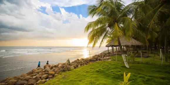 Relax along Nicaragua's beautiful beaches