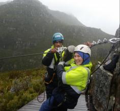 Zipline in Winelands