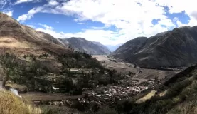 View into the Sacred Valley