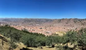 Overlooking Cusco from Sacsayhuaman
