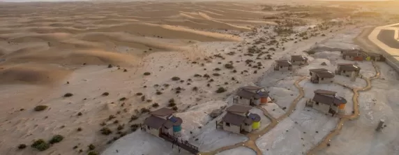 Desert Breeze Lodge is surrounded by Namibia's vast desert
