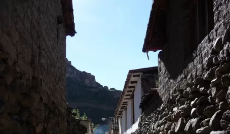 TYPICAL STREE OF OLLANTAYTAMBO TOWN